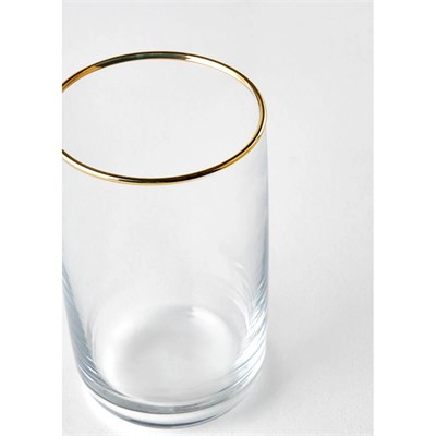 Bella Maison Premium Meşrubat Bardağı 6lı Gold (365 Cc)