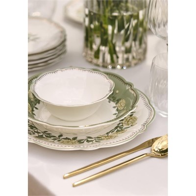 Bella Maison Rebecca New Bone 48 Parça 12 Kişilik Yemek Takımı