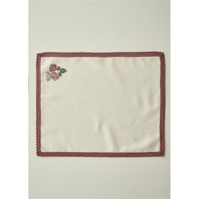 Bella Maison Rose Kopanakili Amerikan Servis Krem (35x45 Cm) Krem