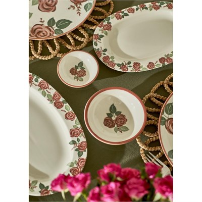Bella Maison Rose Porselen 3lü Kase (9 Cm)