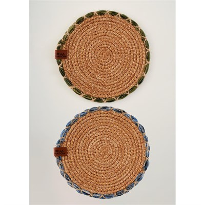 Bella Maison Santana 2li Nihale Seti Mavi-yeşil (20 Cm)