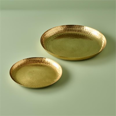 Bella Maison Serra Dekoratif Tabak Gold (40 Cm) Gold