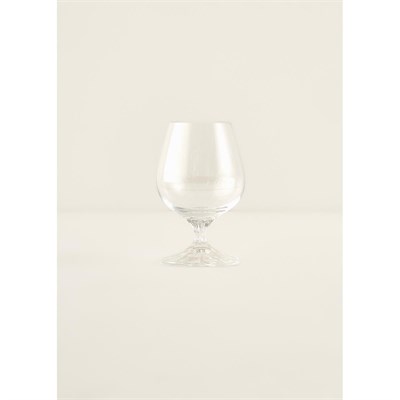Bella Maison Shape Kristal Kahve Yanı Su Bardağı Naturel (180 Cc) Naturel