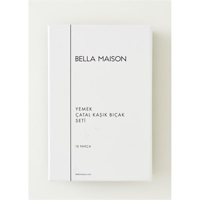 Bella Maison Siena 42 Parça Çatal Kaşık Bıçak Seti Silver