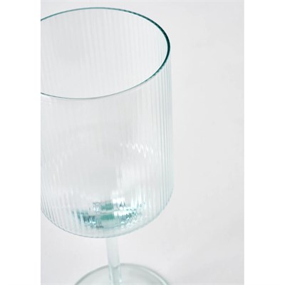 Bella Maison Stripe Kadeh 2li Yeşil (440 Cc)