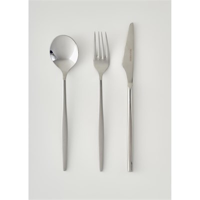 Bella Maison Toscana 18 Parça Tatlı Çatal Kaşık Bıçak Seti Silver Silver