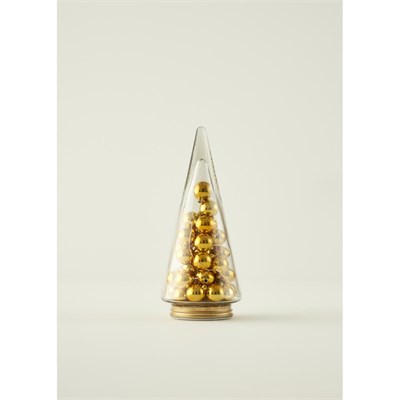Bella Maison Tree Dekoratif Ledli Aydınlatma Gold (12x12x29 Cm) Gold