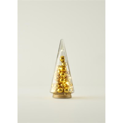 Bella Maison Tree Dekoratif Ledli Aydınlatma Gold (12x12x29 Cm) Gold