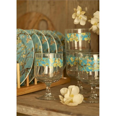 Bella Maison Van Gogh Almond Blossom Cup 4’lü Turkuaz (300 Cc)