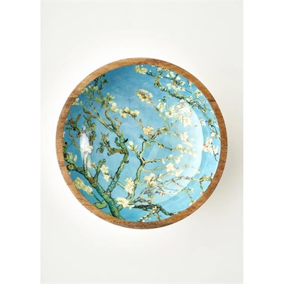 Bella Maison Van Gogh Almond Blossom Mango Sunum Kasesi Turkuaz (30x8 Cm) Turkuaz