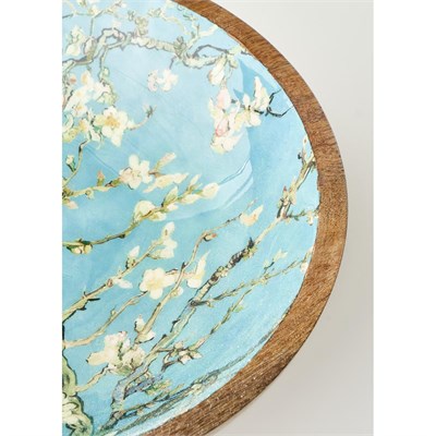 Bella Maison Van Gogh Almond Blossom Mango Sunum Kasesi Turkuaz (30x8 Cm) Turkuaz