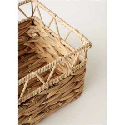Bella Maison Vesna Dekoratif Sepet Naturel (25x18x14 Cm) Naturel