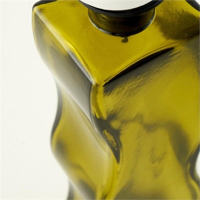 Bella Maison Wavy 2li Yağlık Sirkelik Seti Amber-yeşil (250 Cc)