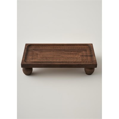 Bella Maison Wooden 2li Ahşap Sunum Seti Naturel