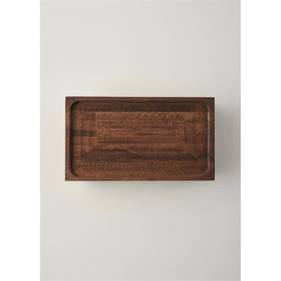 Bella Maison Wooden Ahşap Dikdörtgen Sunum Standı Naturel (17x30 Cm) Naturel