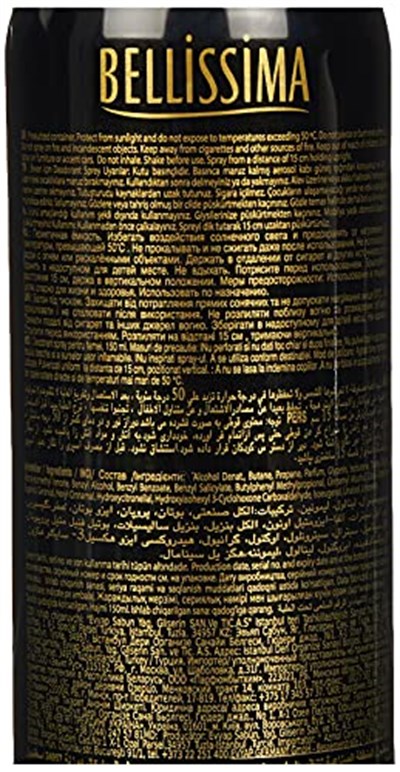 BELLISSIMA Deodorant, 150 Mililitre