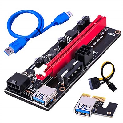 Benedict PCI-E Riser 009S 16X Extender PCI-E Riser USB 3.0 grafik kartı, kablo adaptör kartı/PCI-E Riser 009S 16X Extender PCI-E Riser USB 3.0 grafik kart kablosu adaptör kartı