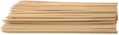 Benim Marifetlerim - Ahşap Bambu Çöp Şiş çap:5 mm Boy:40 cm 25 Adet