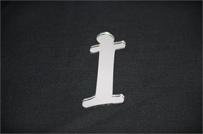 Benim Marifetlerim - i Harfi Gümüş Pleksi 4 cm