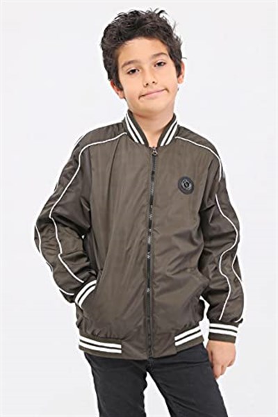 Benittokids Erkek Çocuk Yağmurluk 51269 Haki 12 YAŞ
