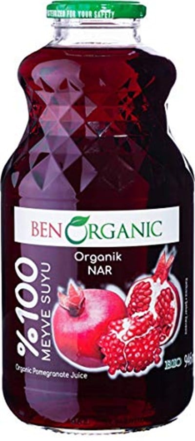 BenOrganic Nar Suyu 946 ml Cam Şişe