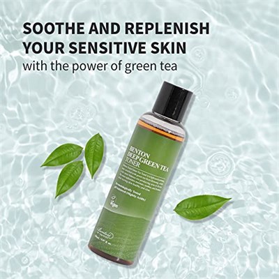 Benton Deep Green Tea Toner - Yeşil Çay Tonik 1 Paket (1 X 150 Ml)