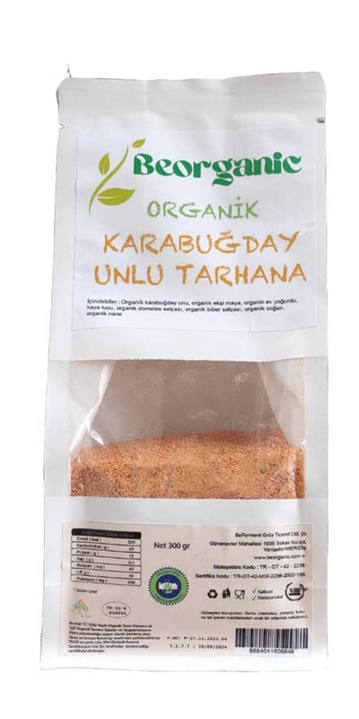 Beorganic baby mom Organik Karabuğday Unlu Tarhana Çorbası (Glutensiz) 300 g