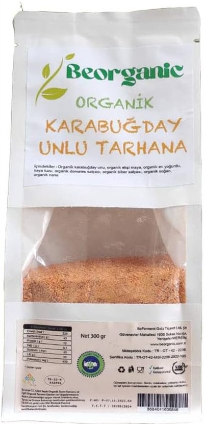 Beorganic baby mom Organik Karabuğday Unlu Tarhana Çorbası (Glutensiz) 300 g