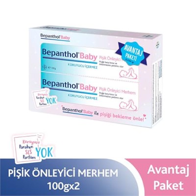Bepanthol Baby Pişik Önleyici Merhem 2x100 g