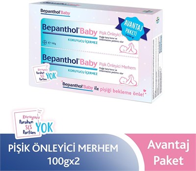 Bepanthol Baby Pişik Önleyici Merhem 2x100 g