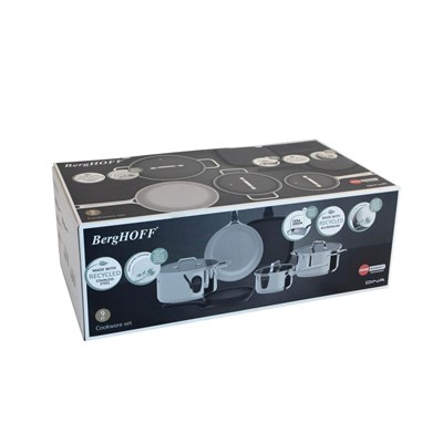 Berghoff Dina Helix 9 Parçalı Tencere Seti