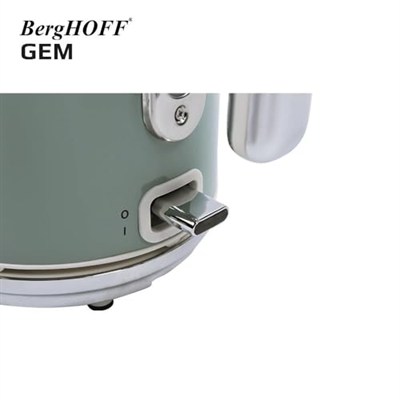 BergHOFF GEM RETRO 1.7 Litre Mint Yeşil Su Isıtıcısı 7950031