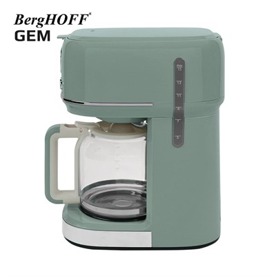 Berghoff Gem Retro 15 Bardak Filtre Kahve Makinesi-Mint Yeşili