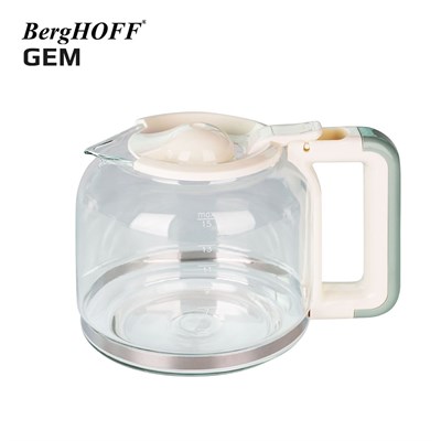 Berghoff Gem Retro 15 Bardak Filtre Kahve Makinesi-Mint Yeşili