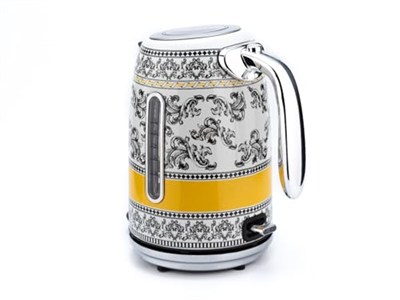 BergHOFF Gem Royal Margery 1.7 Litre Desenli Su Isıtıcısı – 2200 W, Paslanmaz Çelik Gövde