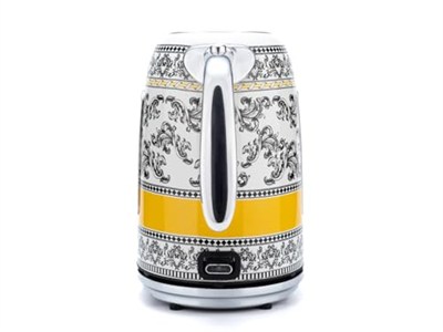 BergHOFF Gem Royal Margery 1.7 Litre Desenli Su Isıtıcısı – 2200 W, Paslanmaz Çelik Gövde