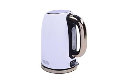 BergHOFF Gem Titan 1, 7 L Su Isıtıcı – 2200 W, Paslanmaz Çelik Gövde | Beyaz Gold