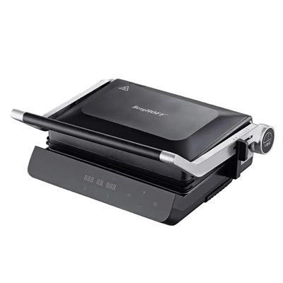 Berghoff Gem Titan Dijital Izgara & Tost Makinesi – 2000 W, 330×240 mm, LCD Dokunmatik Kontrol | Siyah