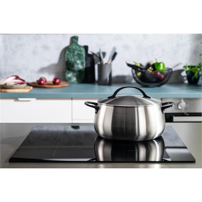 Berghoff Home Belly Kapaklı Tencere 24cm Füme Siyah