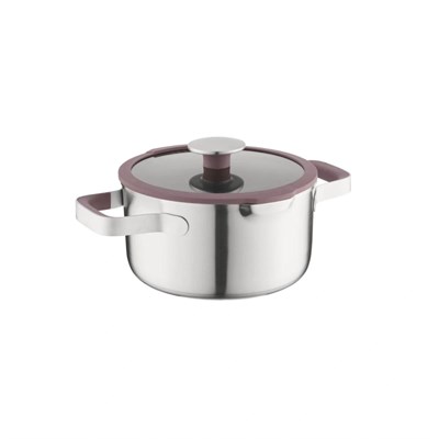 Berghoff Home Elements Kapaklı Güveç Tenceresi 20cm Peppercorn