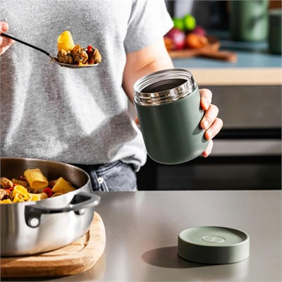 Berghoff Home Snackable Yemek Termosu 500ml Nommie - Haki