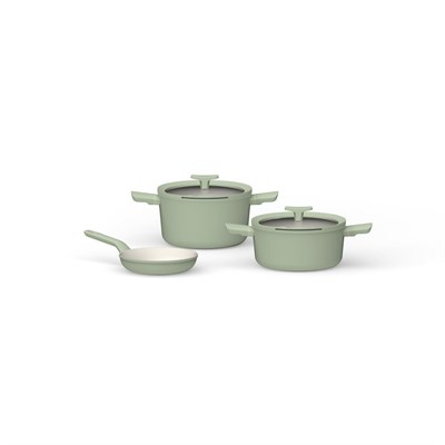 Berghoff Leo Balance 5 Parça Tencere Seti Sage