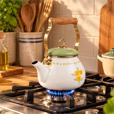 Bernardo Almera Emaye Kettle 2 Litre