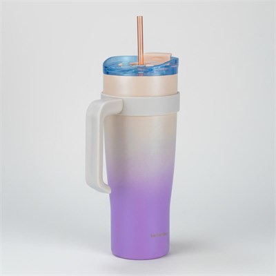Bernardo Alto Pipetli Termos Bardak Pembe 1000ml