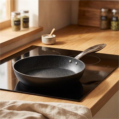 Bernardo Chef Line Granit Tava Siyah 28cm
