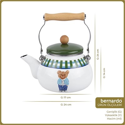 Bernardo Harmony Emaye Kettle 2 Litre