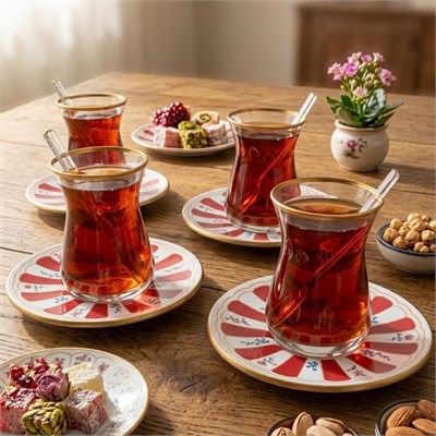 Bernardo Lal 12 Parça Çay Seti