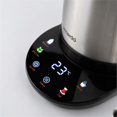 Bernardo Nova Dijital Çelik Çay Makinesi Inox