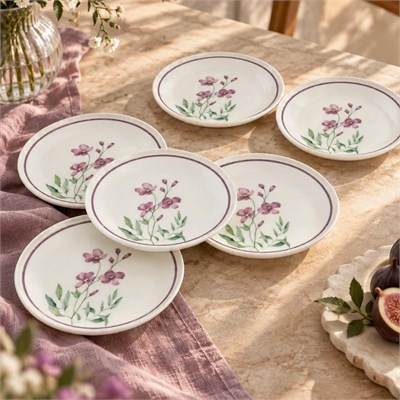 Bernardo Violet 6 Parça Pasta Takımı