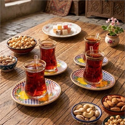 Bernardo Vita 12 Parça Çay Seti